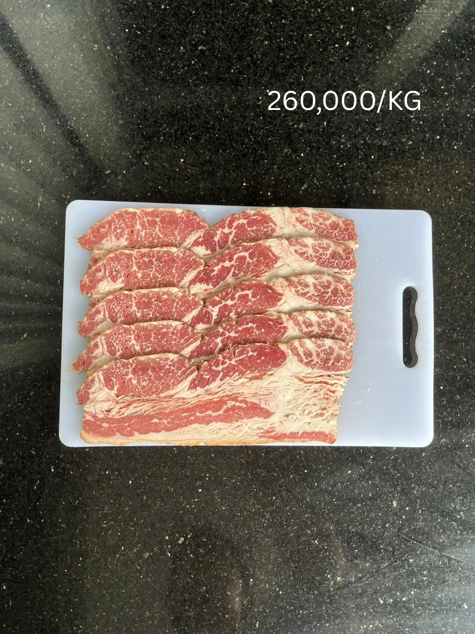 Beef Bacon 250gr