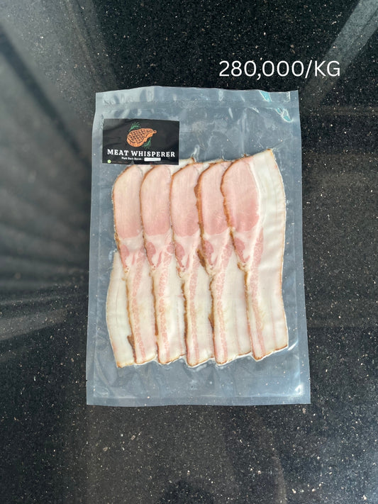 Pork Back Bacon / 500g